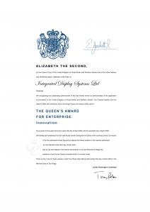 Queen's Award For Enterprise 2004