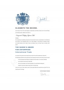 Queen's Award For Enterprise 2012